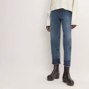 Everlane Way-High Jean - Size 30, Reg Inseam - Color Abyss